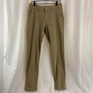 EUC Lululemon sz31 Men's ABC 5 Trouser Khaki Pants…32”inseam…